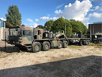 Faun slt50-3 legervrachtwagen combinatie