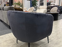 Fauteil sarah, velvet, antraciet - afbeelding 4 van  4