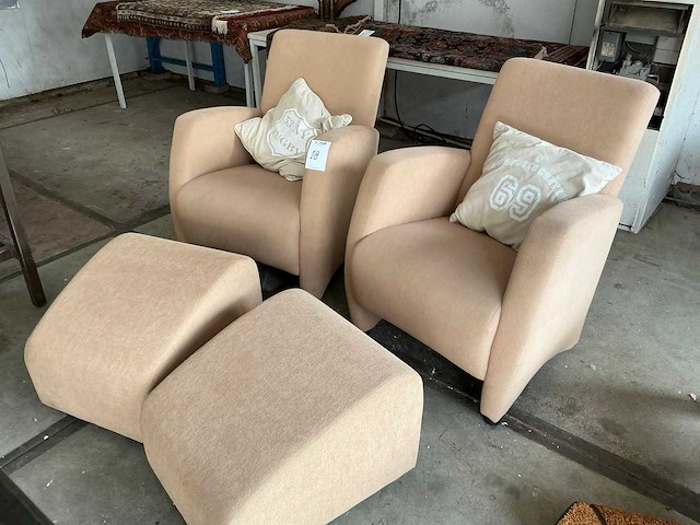 Fauteuil (2x) - afbeelding 1 van  4