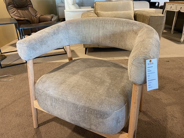 Fauteuil aj living, beige - afbeelding 2 van  5