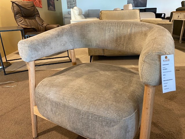 Fauteuil aj living, beige - afbeelding 2 van  4
