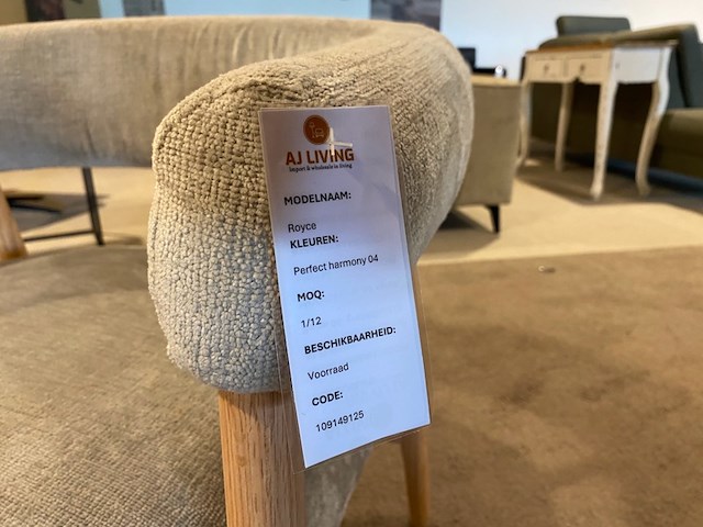 Fauteuil, aj living, beige - afbeelding 6 van  11