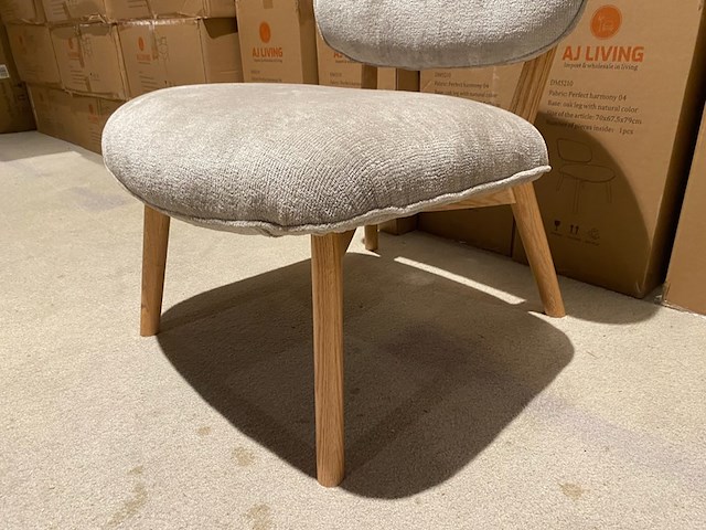 Fauteuil aj living, taupe/beige - afbeelding 3 van  3