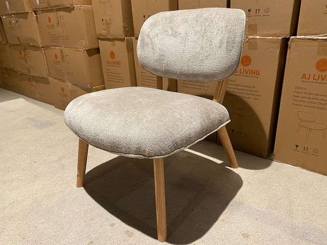 Fauteuil aj living, taupe/beige - afbeelding 1 van  4