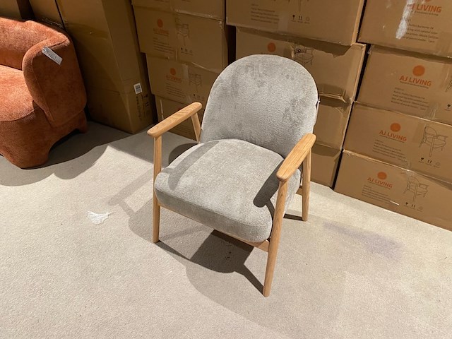 Fauteuil aj living, taupe/beige - afbeelding 4 van  4