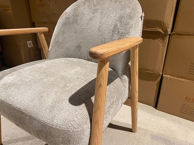 Fauteuil aj living, taupe/beige - afbeelding 3 van  4