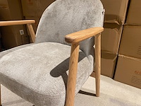 Fauteuil aj living, taupe/beige - afbeelding 3 van  4
