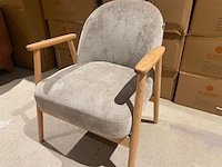 Fauteuil aj living, taupe/beige - afbeelding 3 van  4
