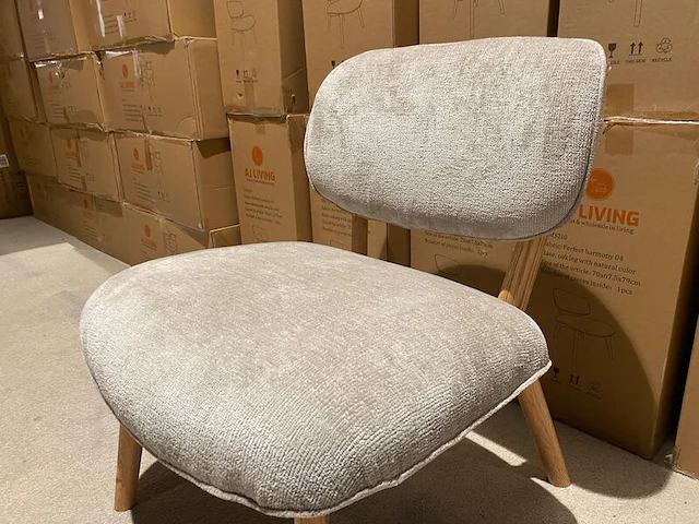Fauteuil aj living, taupe/beige - afbeelding 2 van  5