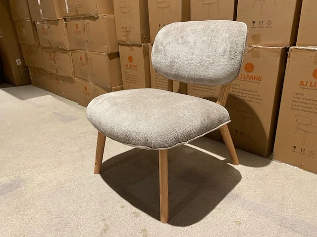 Fauteuil aj living, taupe/beige - afbeelding 1 van  5