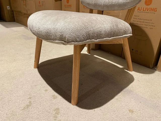 Fauteuil aj living, taupe/beige - afbeelding 5 van  5