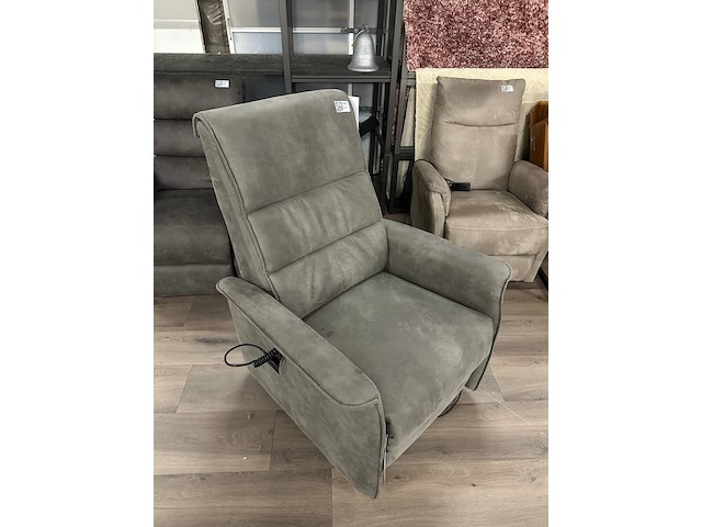 Fauteuil amsterdam elektrisch, taupe - afbeelding 4 van  4