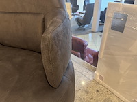 Fauteuil, antraciet leer, design - afbeelding 4 van  4