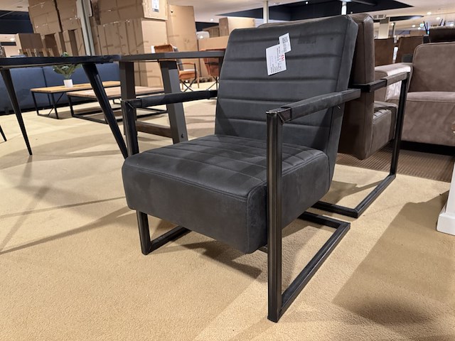 Fauteuil, antraciet - afbeelding 1 van  3