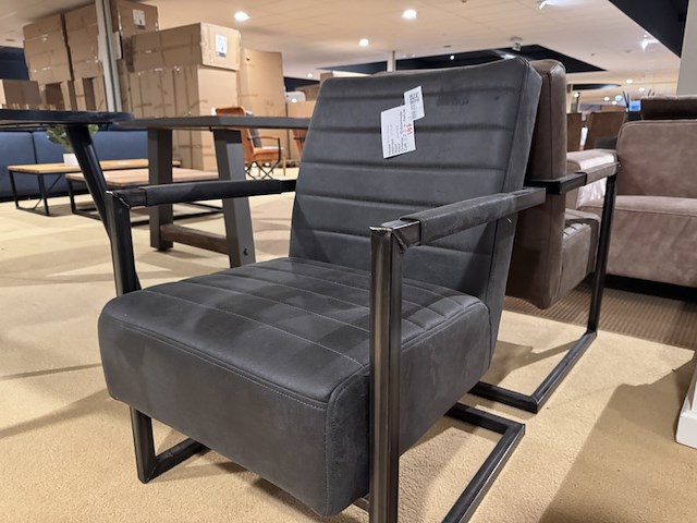 Fauteuil, antraciet - afbeelding 2 van  3