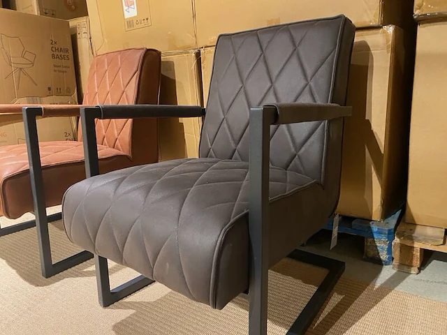 Fauteuil, antraciet - afbeelding 2 van  6