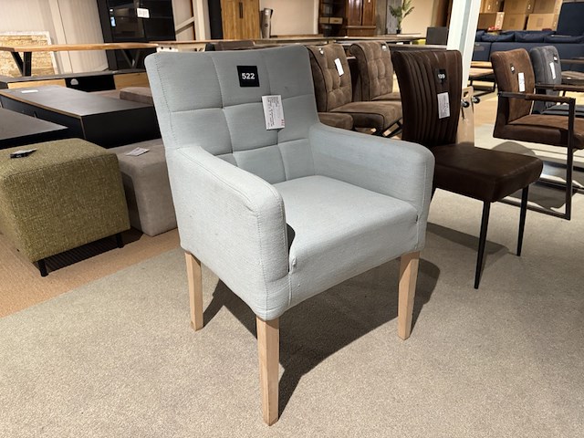 Fauteuil, blauw/groen - afbeelding 1 van  4