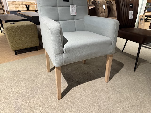 Fauteuil, blauw/groen - afbeelding 3 van  4