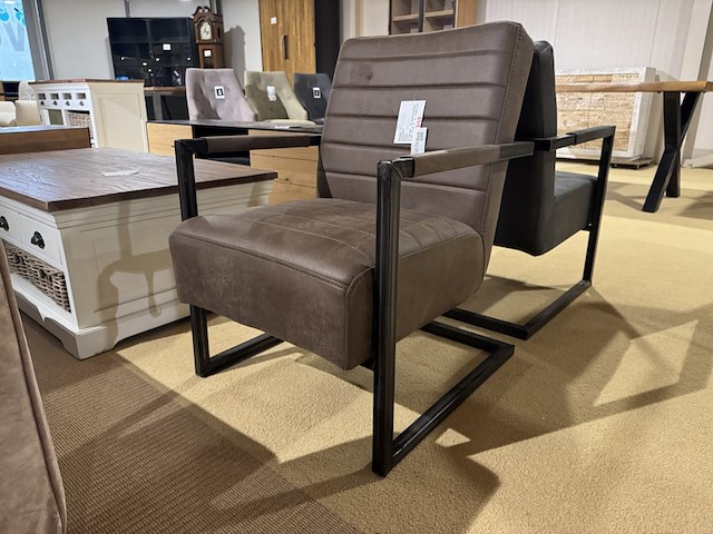 Fauteuil, bruin - afbeelding 1 van  4