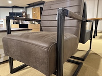 Fauteuil, bruin - afbeelding 3 van  4