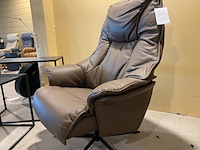 Fauteuil, bruin/taupe - afbeelding 2 van  3