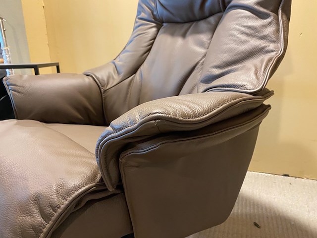 Fauteuil, bruin/taupe - afbeelding 3 van  3