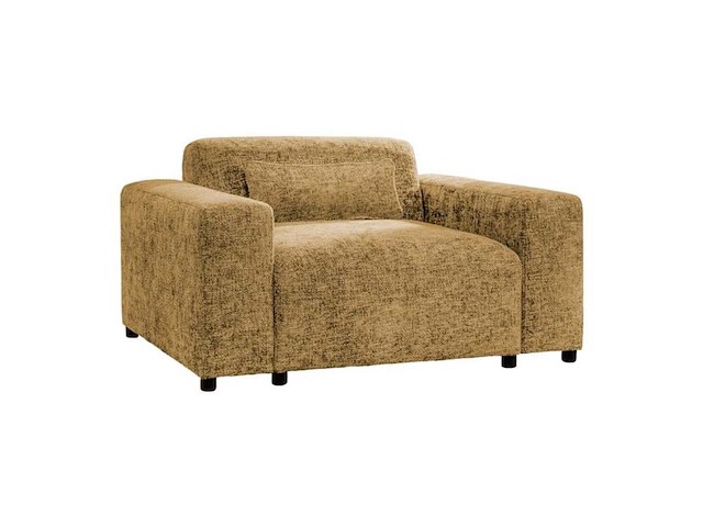 Fauteuil by fonq, velura, oker - afbeelding 1 van  7