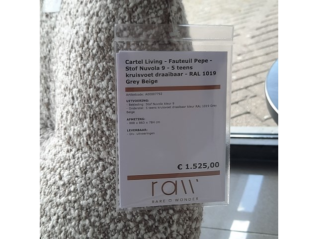 Fauteuil cartel living, pepe - afbeelding 2 van  7