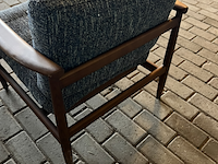 Fauteuil chair todd boho polspotten, blauw - afbeelding 7 van  7