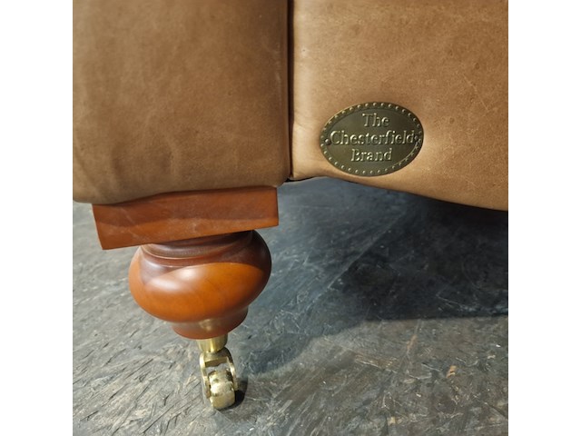 Fauteuil chesterfield, bolton, bruin - afbeelding 4 van  4