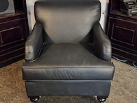 Fauteuil chesterfield, bolton, zwart - afbeelding 1 van  5
