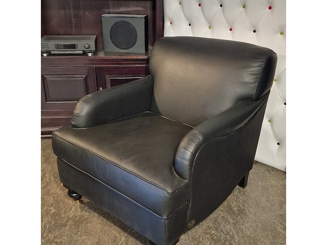 Fauteuil chesterfield, bolton, zwart - afbeelding 3 van  5