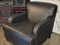 Fauteuil chesterfield, bolton, zwart - afbeelding 3 van  5