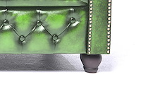 Fauteuil chesterfield, brighton, groen - afbeelding 2 van  4