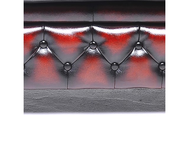 Fauteuil chesterfield, brighton, rood - afbeelding 4 van  4