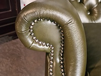 Fauteuil chesterfield, cathedral, groen - afbeelding 2 van  4