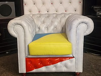 Fauteuil chesterfield, chesterfield, meerkleurig - afbeelding 4 van  5