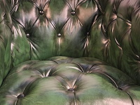 Fauteuil chesterfield, club chair, groen - afbeelding 5 van  5
