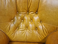 Fauteuil chesterfield, haeck, bruin - afbeelding 2 van  5