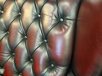 Fauteuil chesterfield, lord, rood - afbeelding 4 van  5