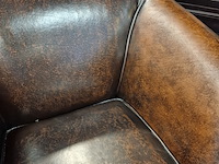 Fauteuil chesterfield, nelson, bruin - afbeelding 3 van  4
