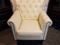 Fauteuil chesterfield, southfolk, creme - afbeelding 9 van  10