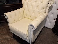 Fauteuil chesterfield, southfolk, creme - afbeelding 10 van  10