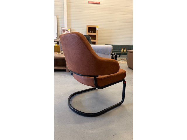 Fauteuil, cognac - afbeelding 2 van  2