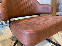 Fauteuil, cognac - afbeelding 3 van  3
