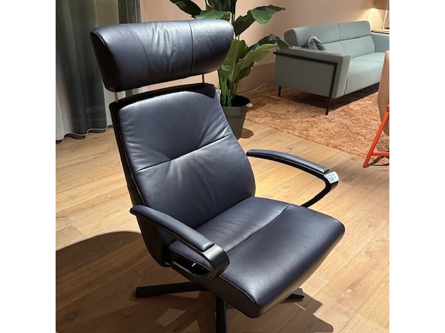 Fauteuil, conform, style, zwart, draaibaar en verstelbaar - afbeelding 4 van  7