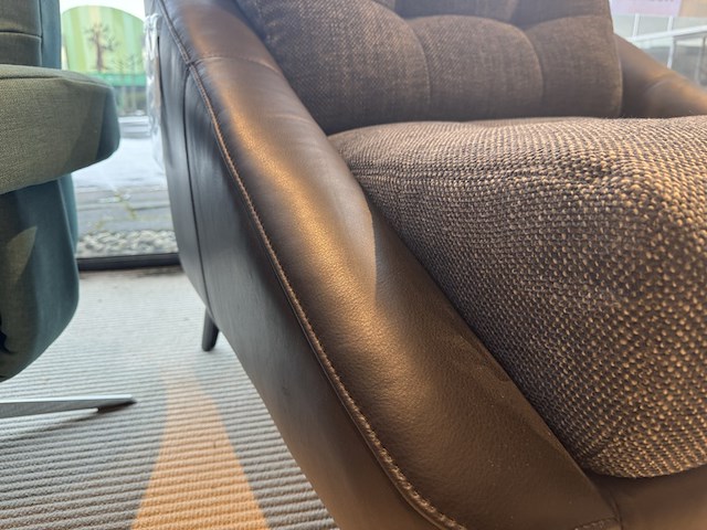 Fauteuil corium, blauw/zwart - afbeelding 4 van  5