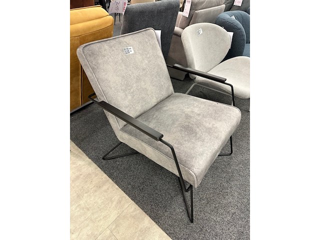 Fauteuil dinand, antraciet - afbeelding 1 van  1