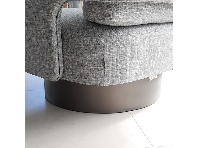 Fauteuil ditre italia, 356, grijs, draaibaar - afbeelding 2 van  10
