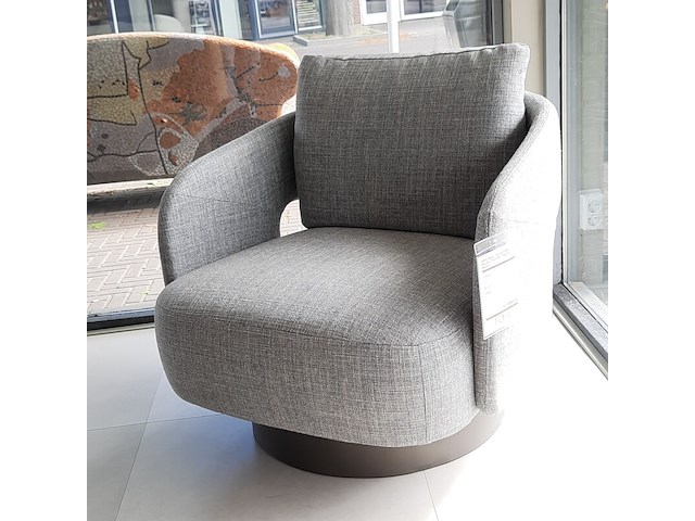 Fauteuil ditre italia, 356, grijs, draaibaar - afbeelding 1 van  10